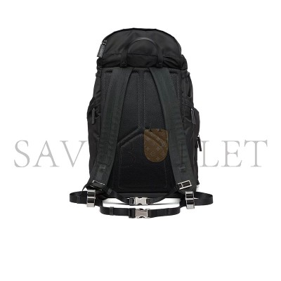 PRADA RE-NYLON AND SAFFIANO LEATHER BACKPACK 2VZ019 (53.5*32*16.5cm)